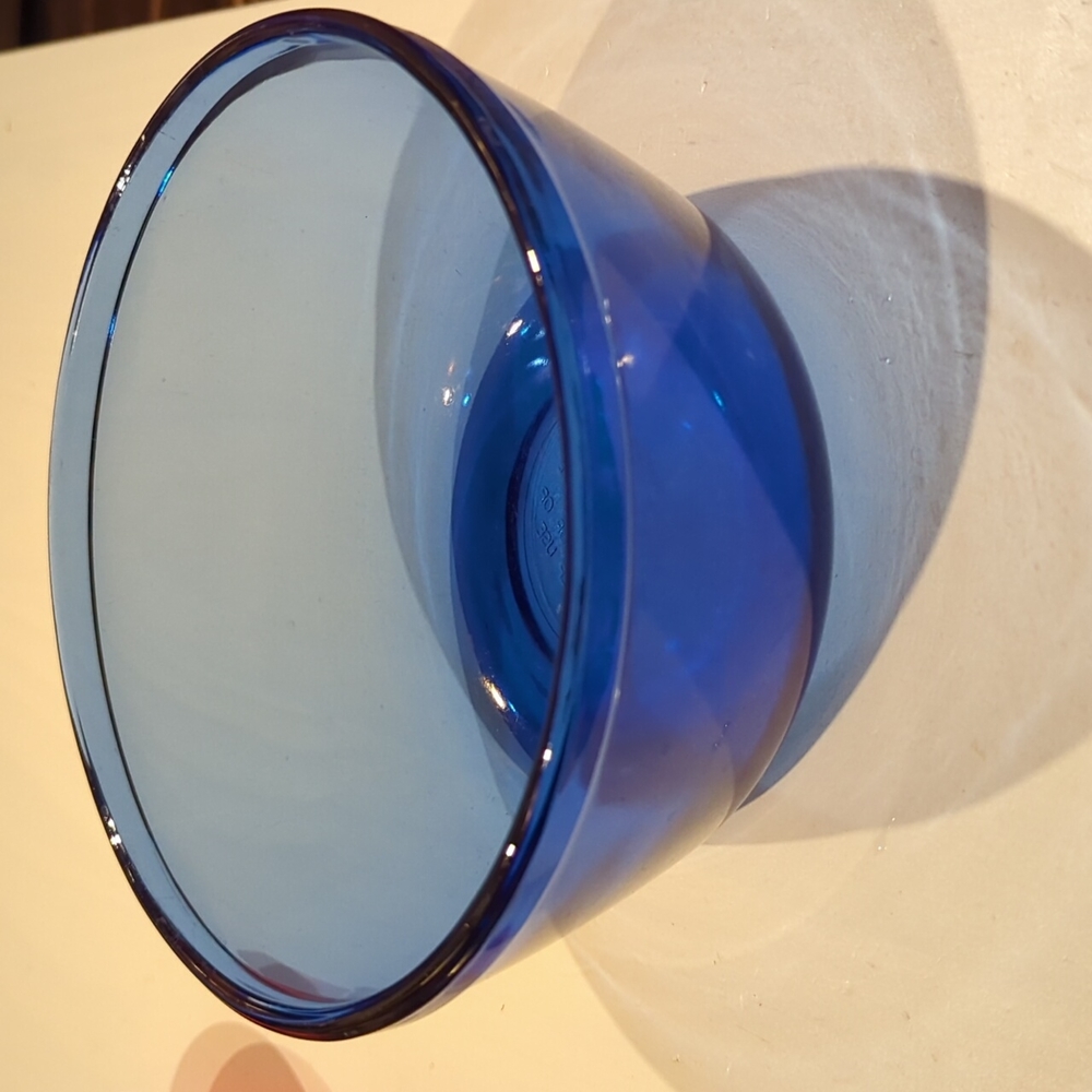 Anchor Ovenware Blue Glass Mixing Bowl 2.5 Qt